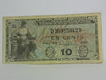 1951 10 cent Military Payment Certificate Series 481