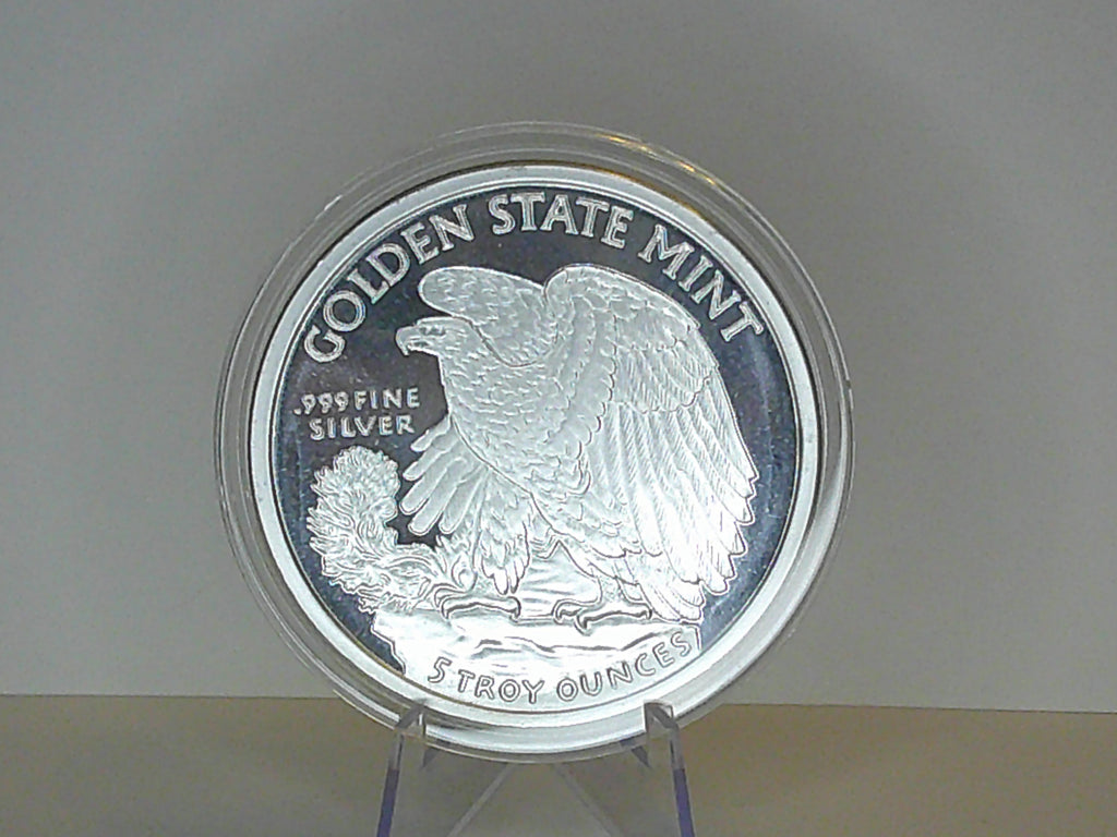 Golden State Mint 5oz Silver Round