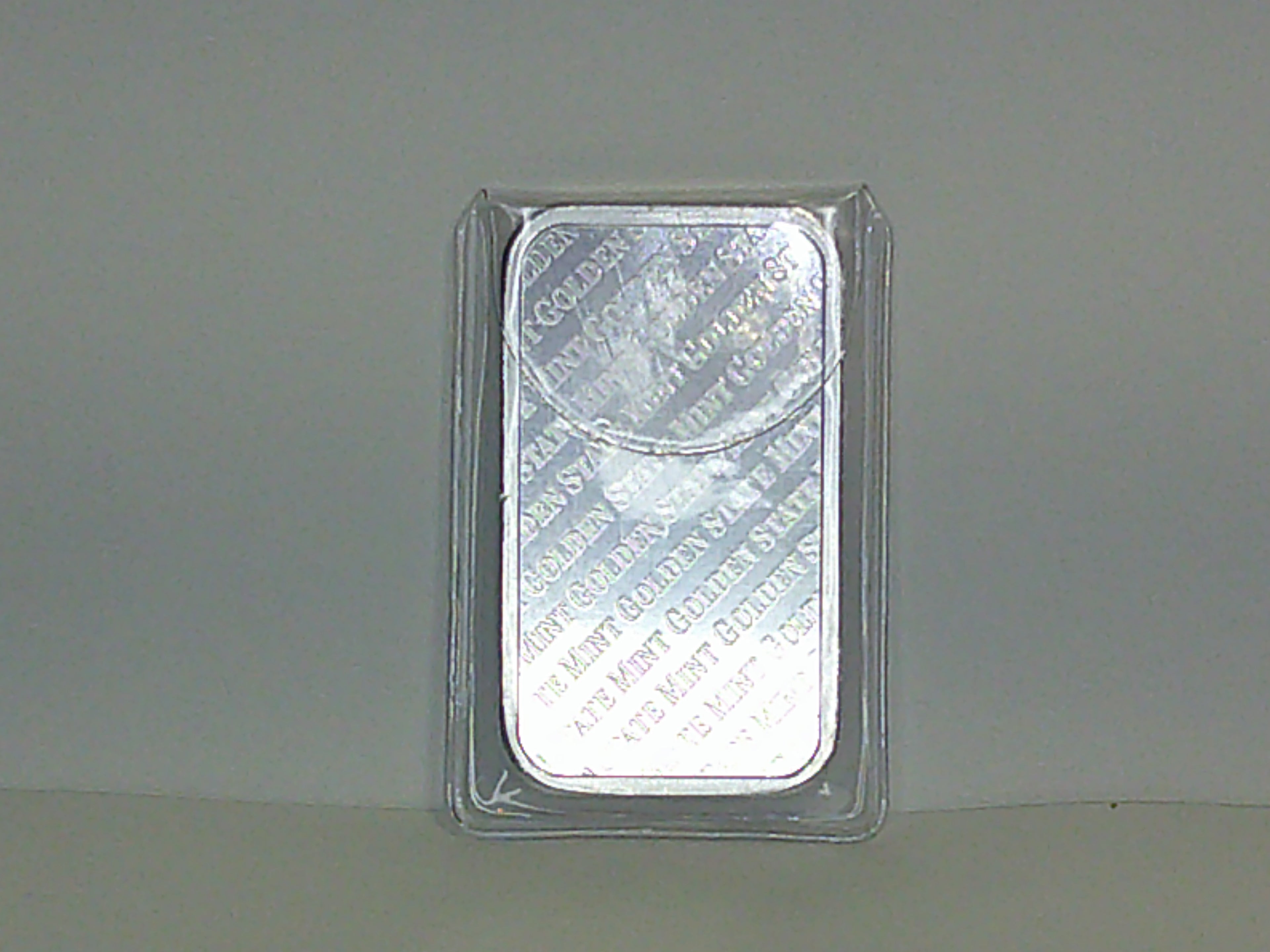 Golden State Mint 1oz Silver Bar .999 Fine Silver