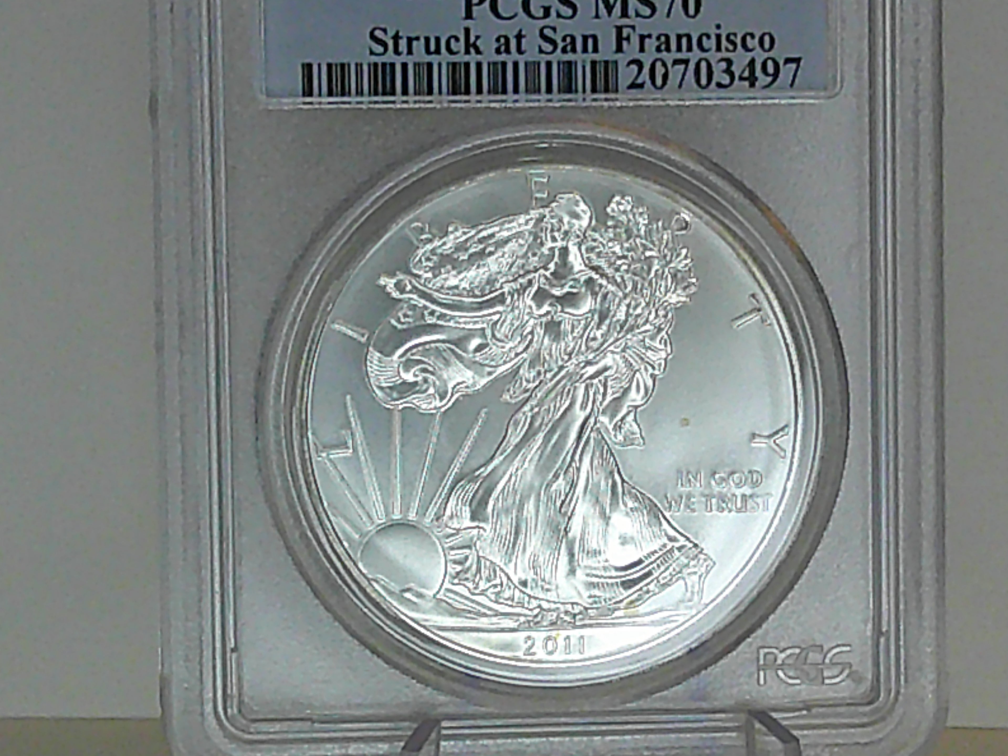 2011 (S) American Silver Eagle First Strike