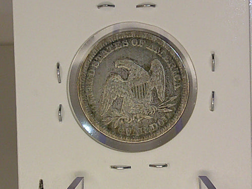 1849 Seated Liberty Quarter