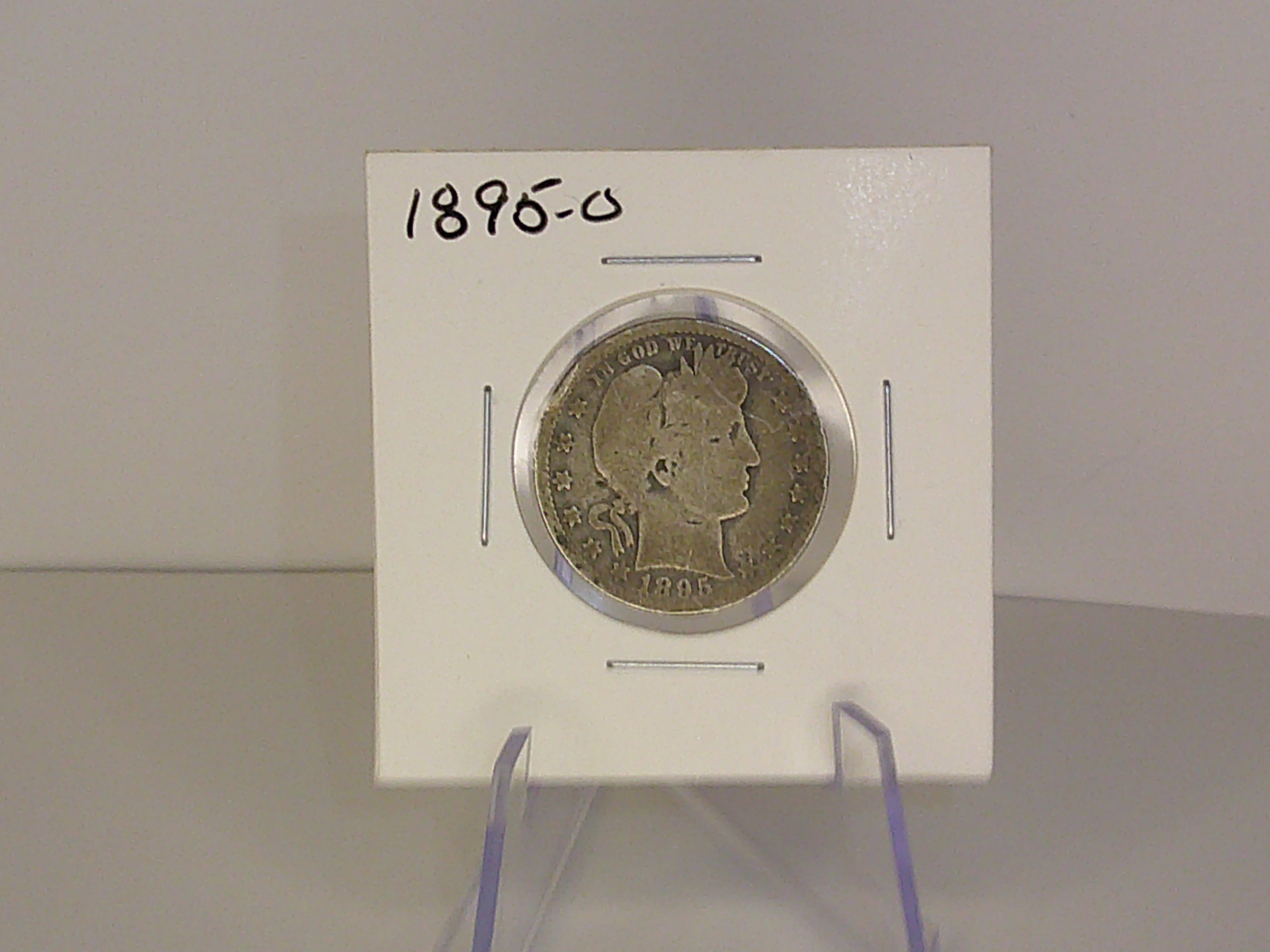 1895 - O Barber Quarter