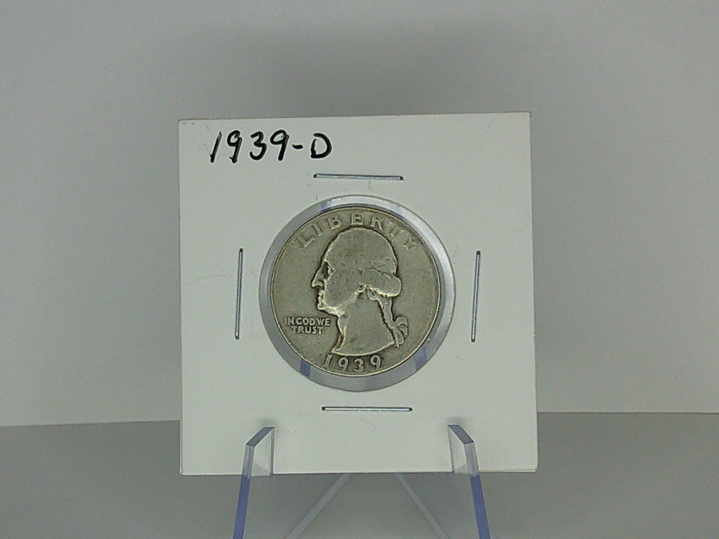 1939-D Washington Quarter