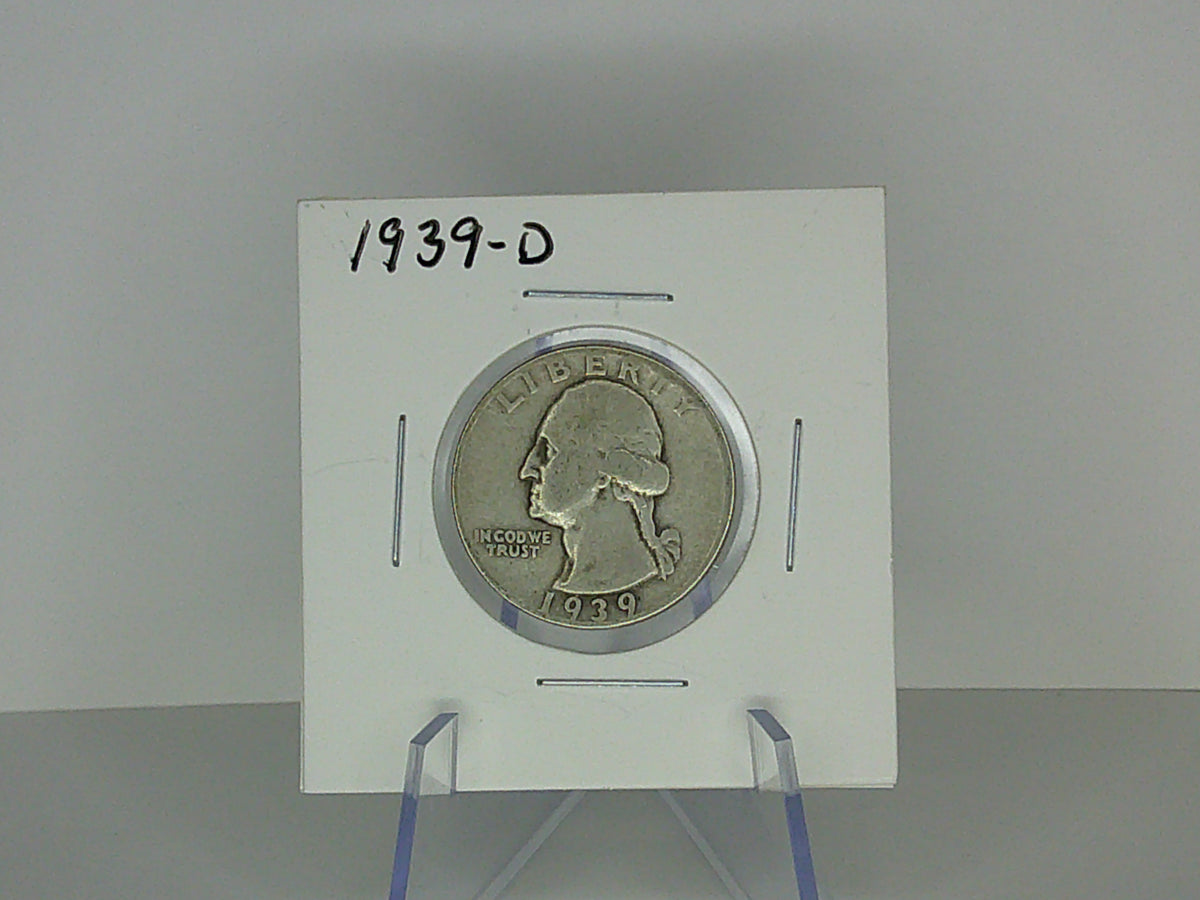 1939-D Washington Quarter