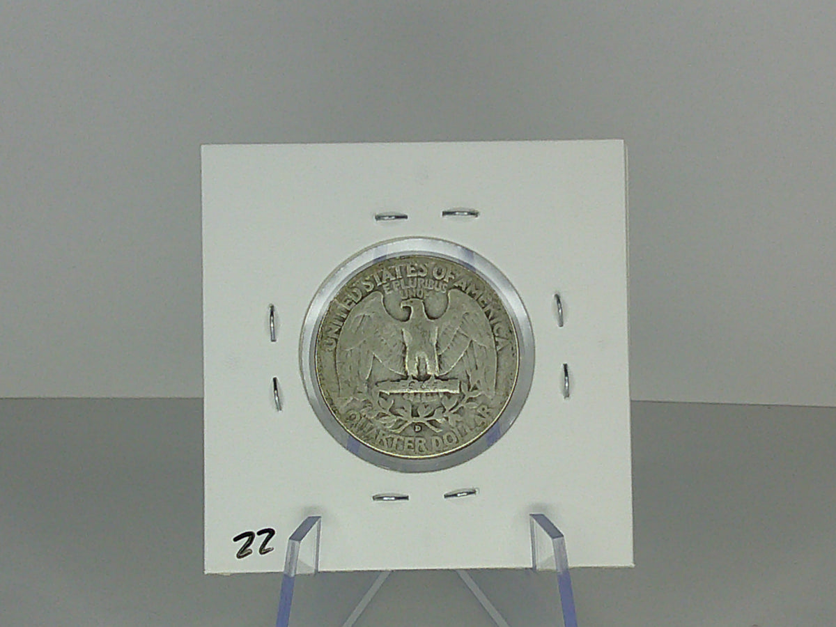 1939-D Washington Quarter