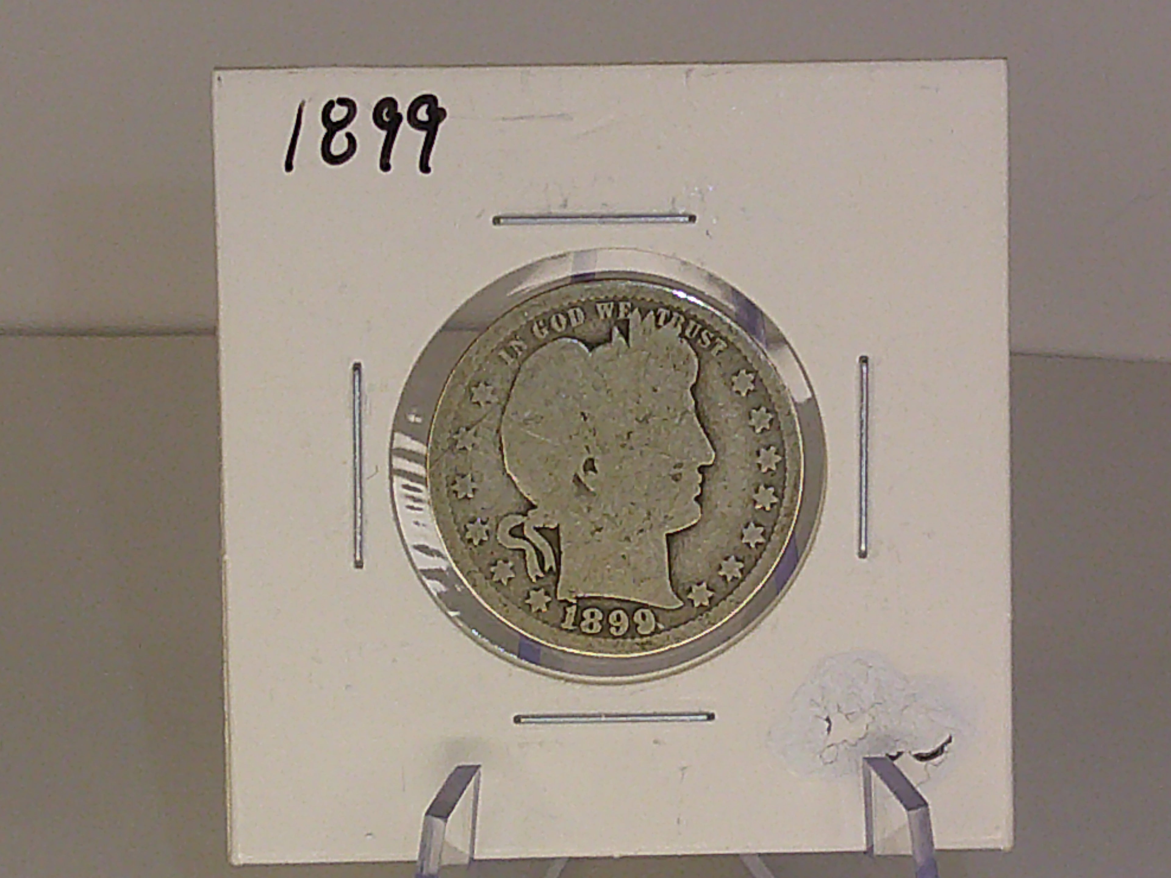 1899 Barber Quarter