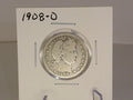 1908-D Barber Quarter
