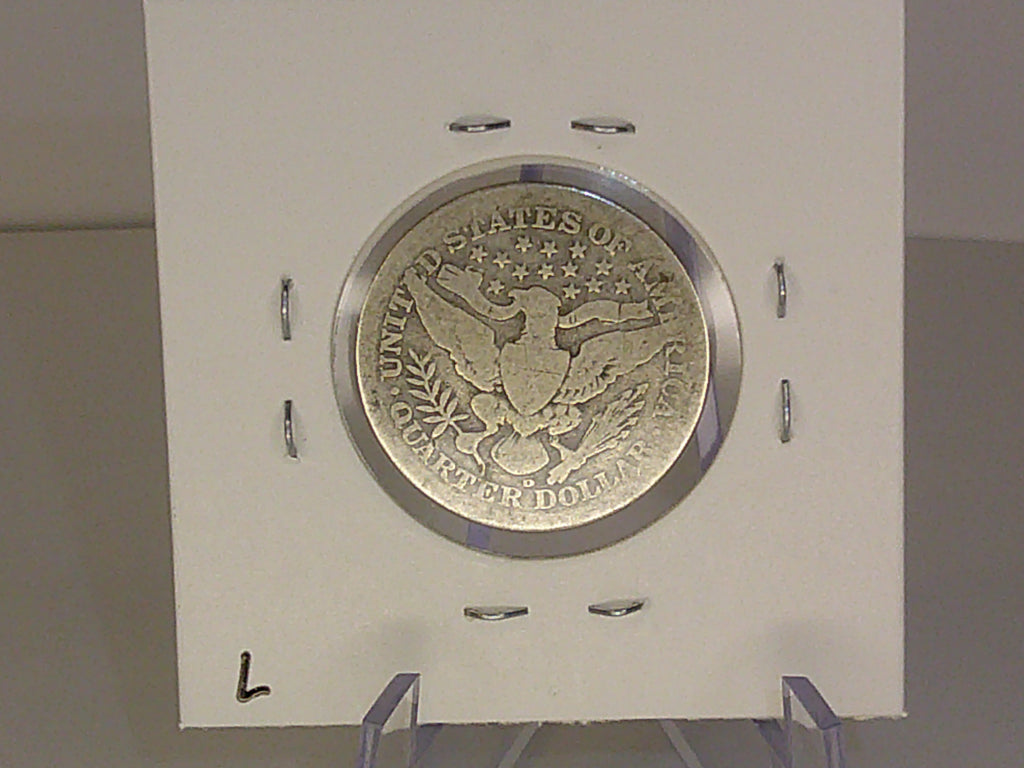 1910-D Barber Quarter