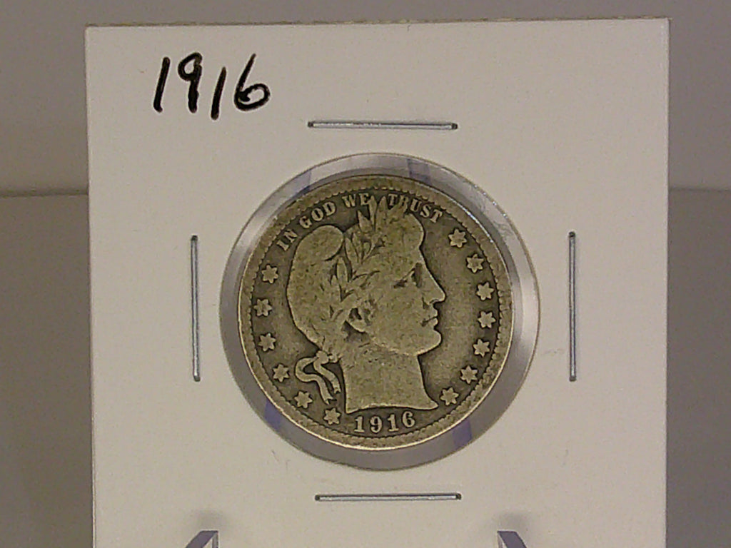 1916 Barber Quarter