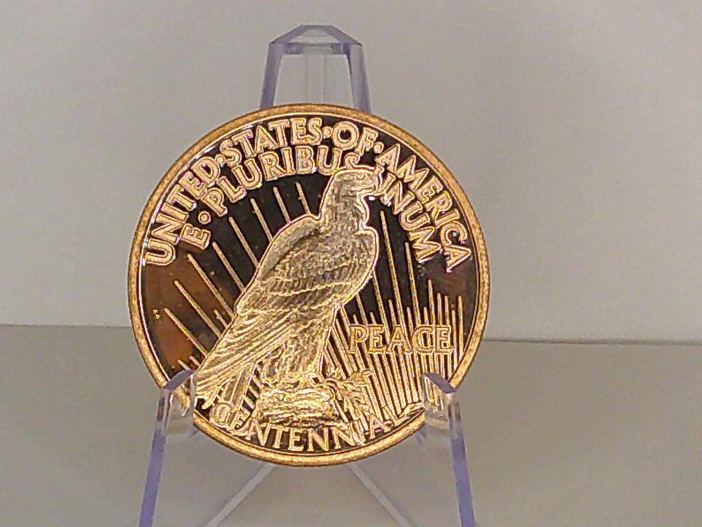 1921 Peace 1oz AVDP 999 Copper Round
