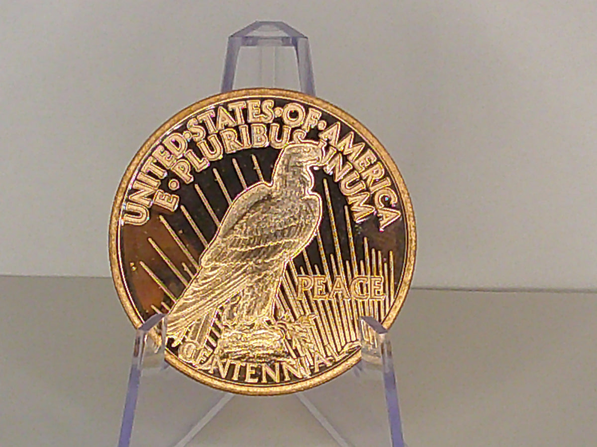 1921 Peace 1oz AVDP 999 Copper Round