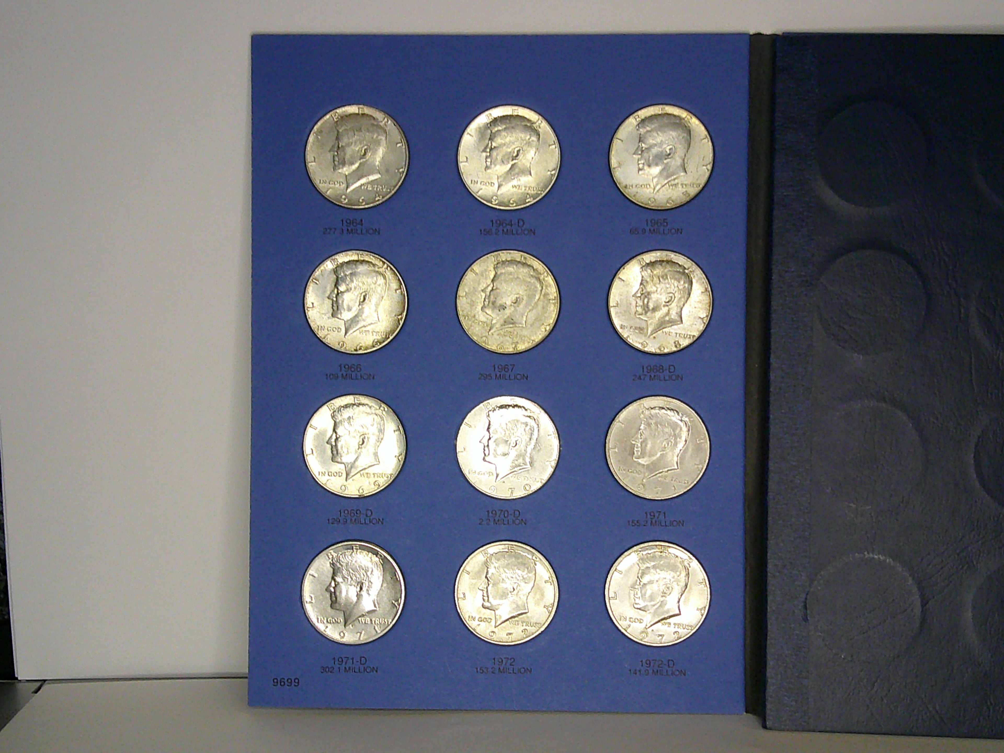 1964-1985 Kennedy Half Dollar Collection