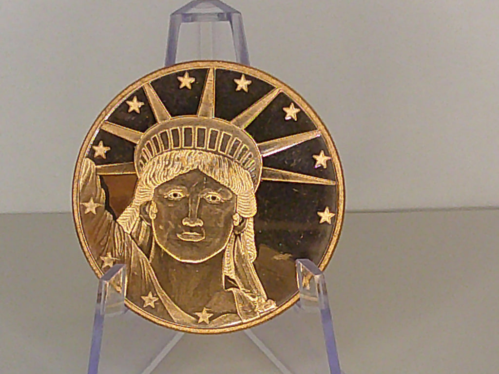 Statue of Liberty 1oz AVDP 999 Copper