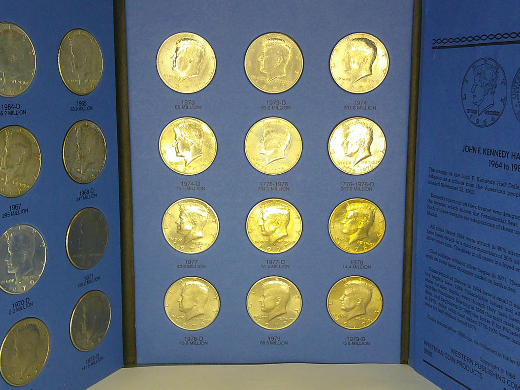 1964-1985 Kennedy Half Dollar Collection