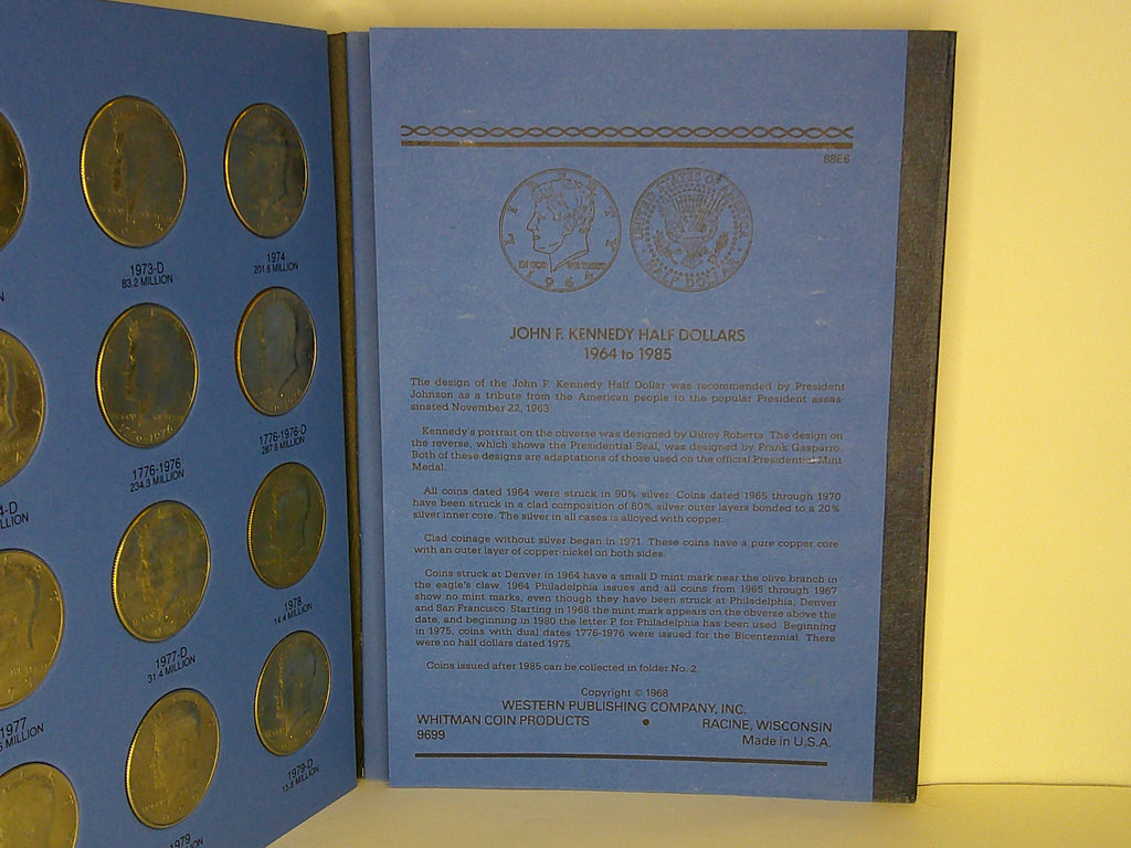 1964-1985 Kennedy Half Dollar Collection