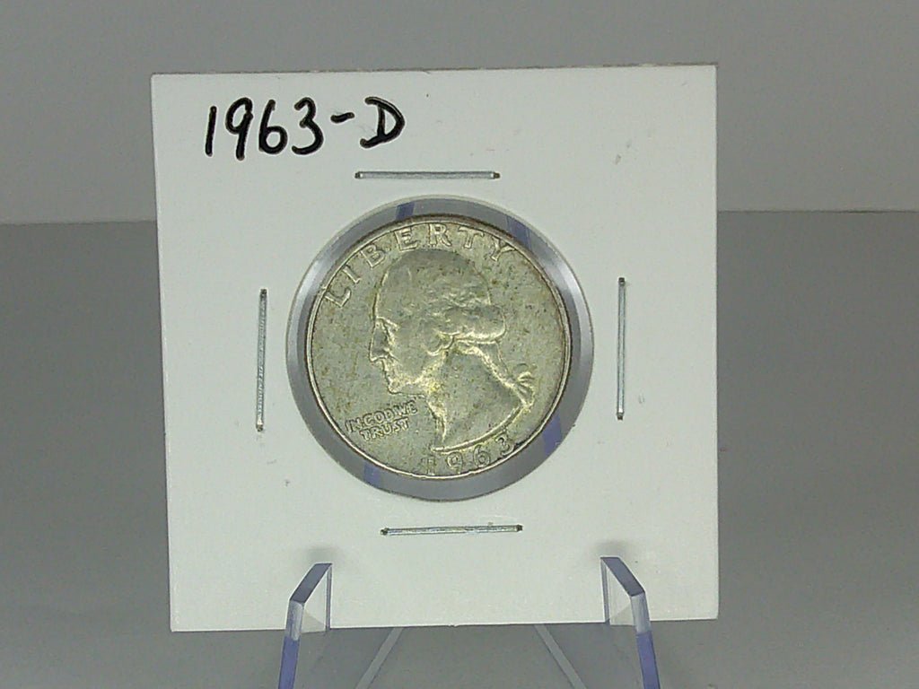 1963-D Washington Quarter