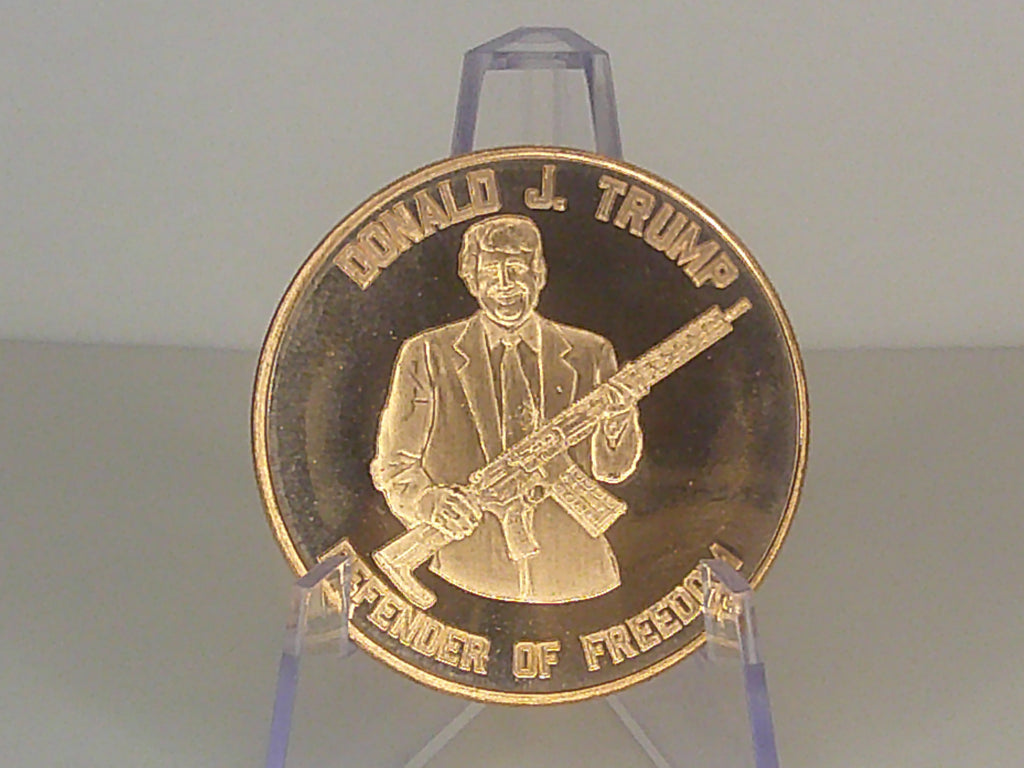 Trump Defender of Freedom 1oz AVDP  999 Copper