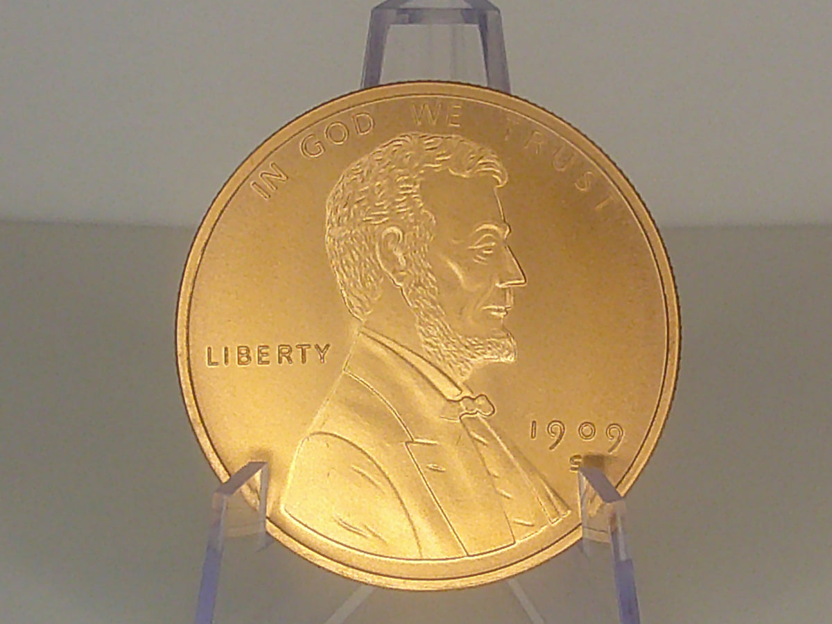 1oz AVDP 999 Copper 1909 S VDB Replica