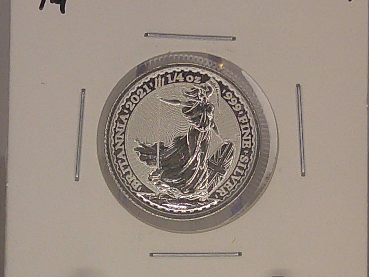 1/4oz 999 Silver Britannia