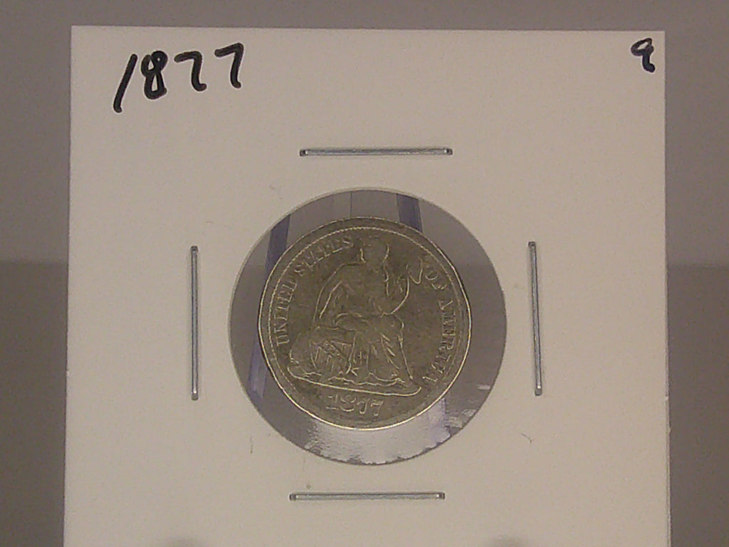 1877 Seated Liberty Dime