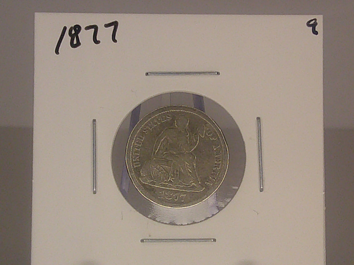 1877 Seated Liberty Dime