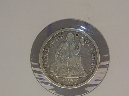 1877-CC Seated Liberty Dime
