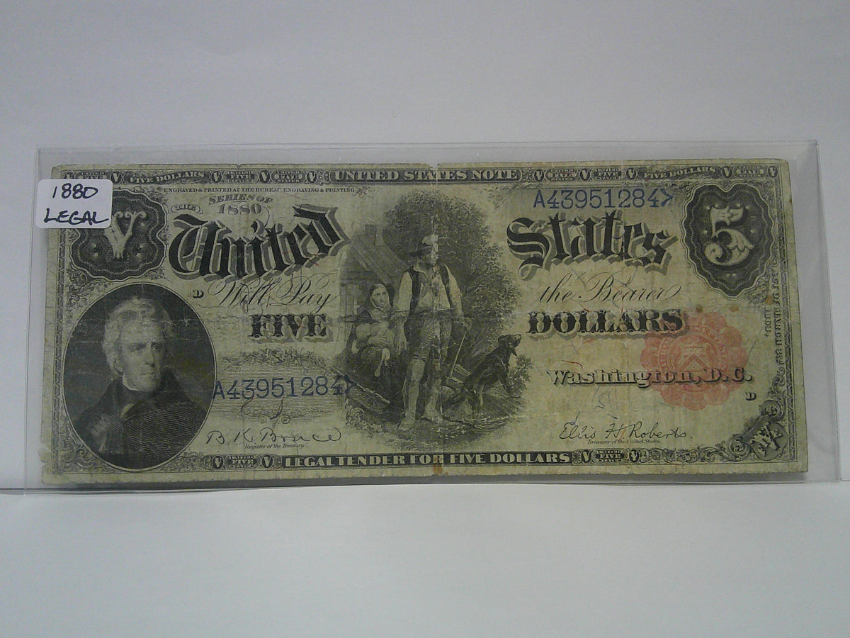 1880 $5 Note