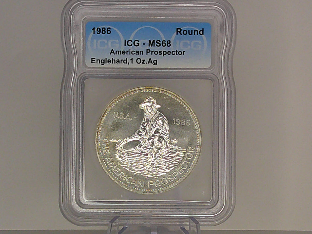 1986 Englehard American Prospector ICG MS68