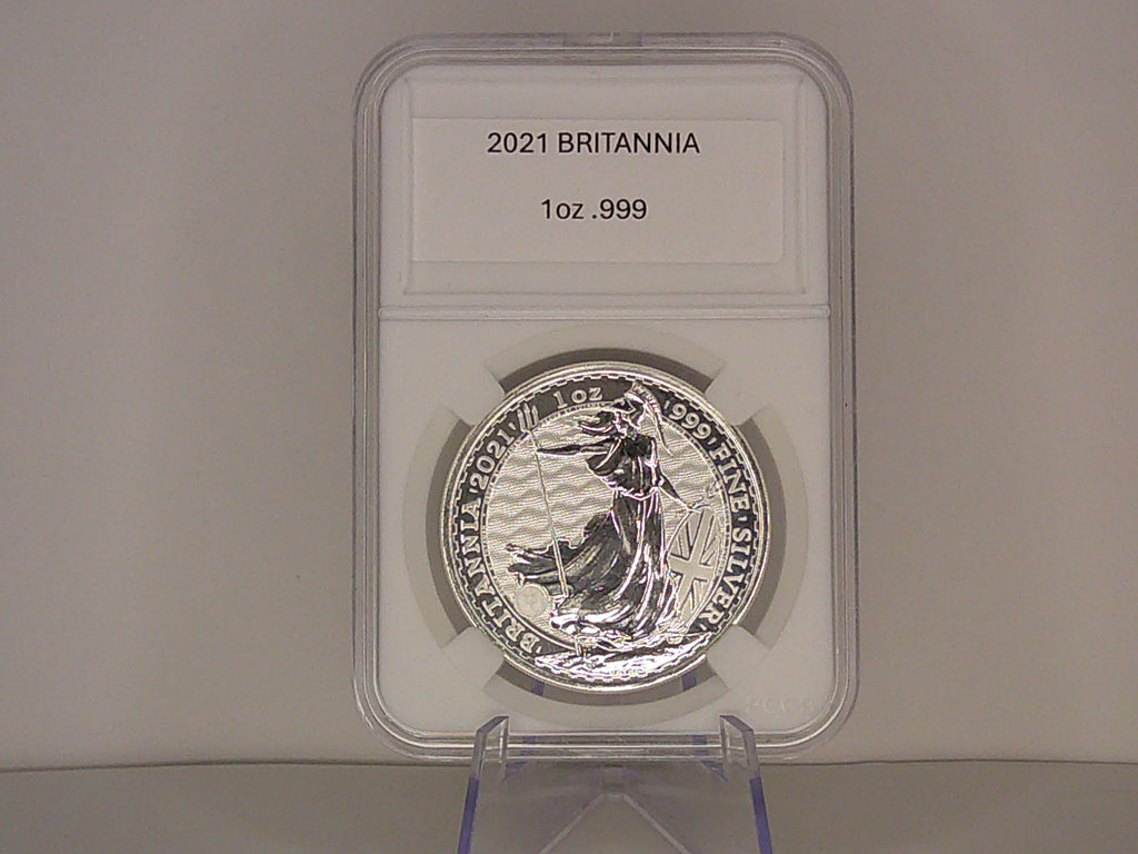 2021 Britannia 1oz .999 Silver Round