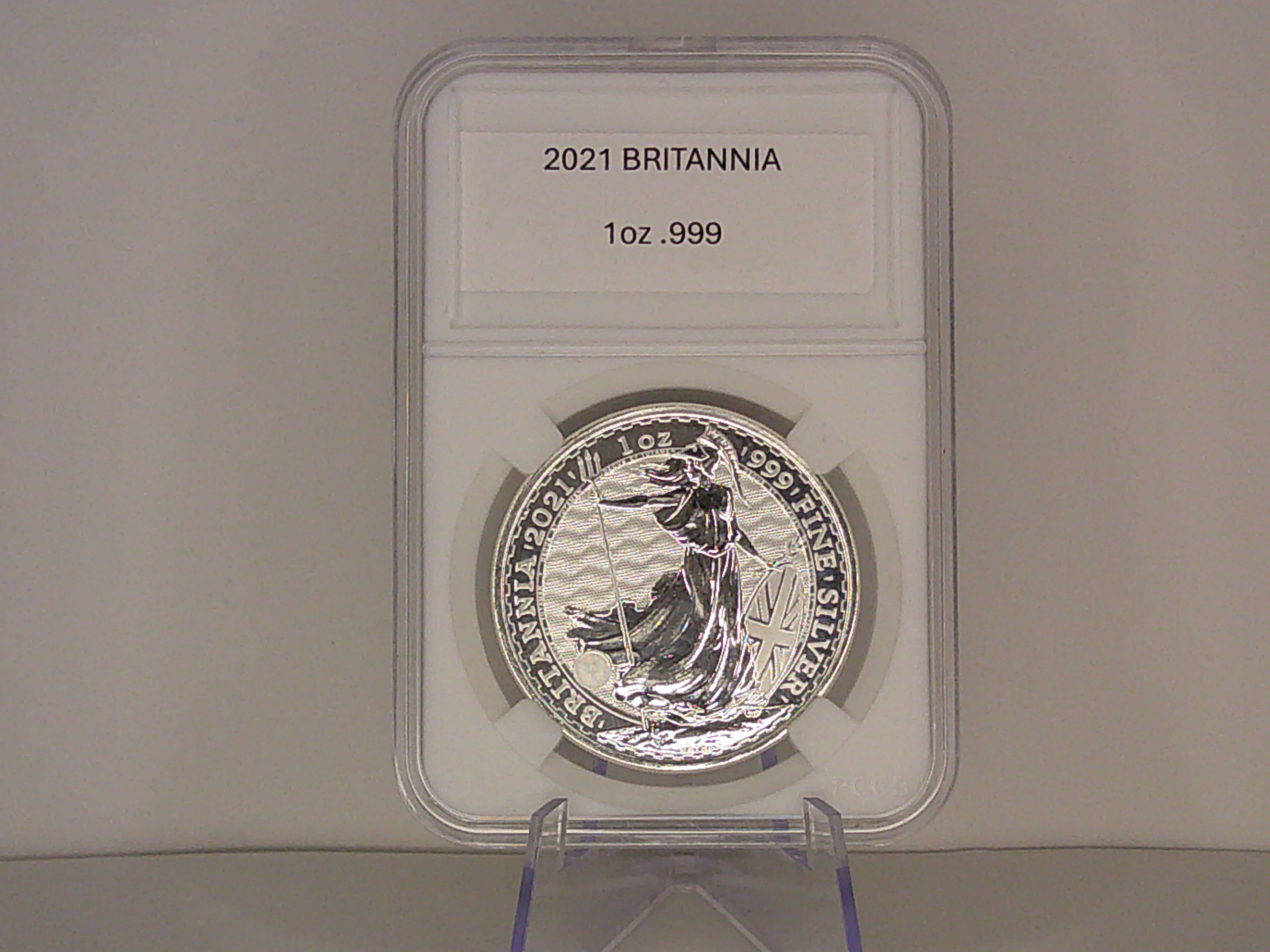 2021 Britannia 1oz .999 Silver Round