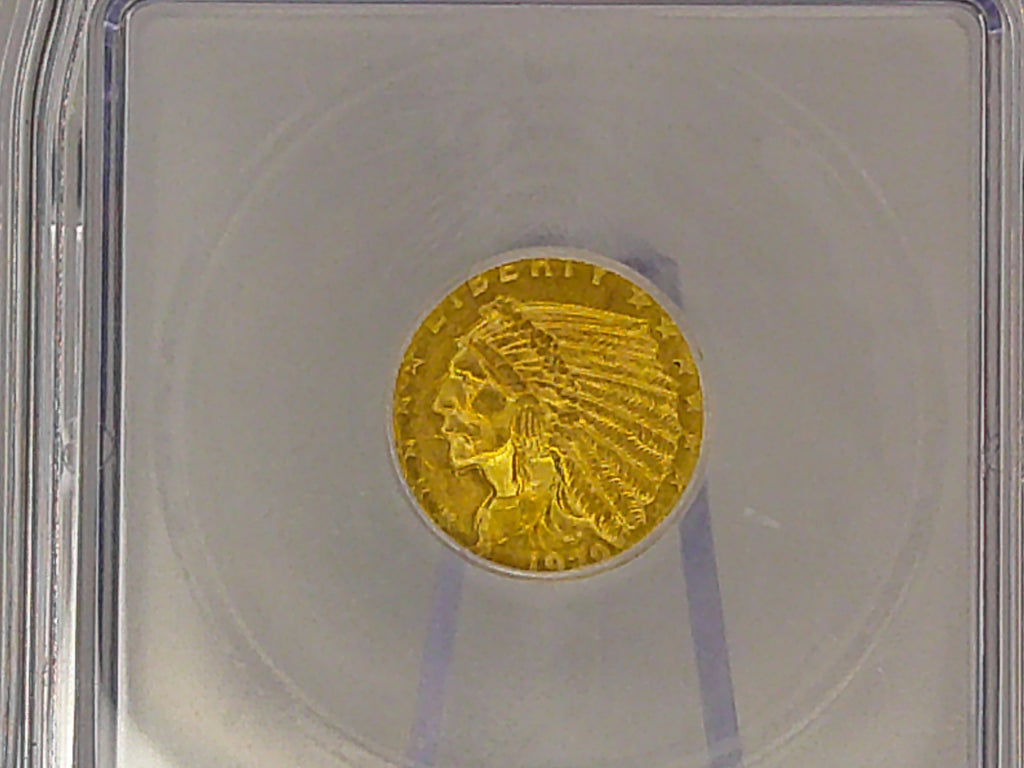 1929 $2.5 Gold Indian Head