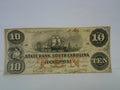 1860 $10 Note State Bank of South Carolina