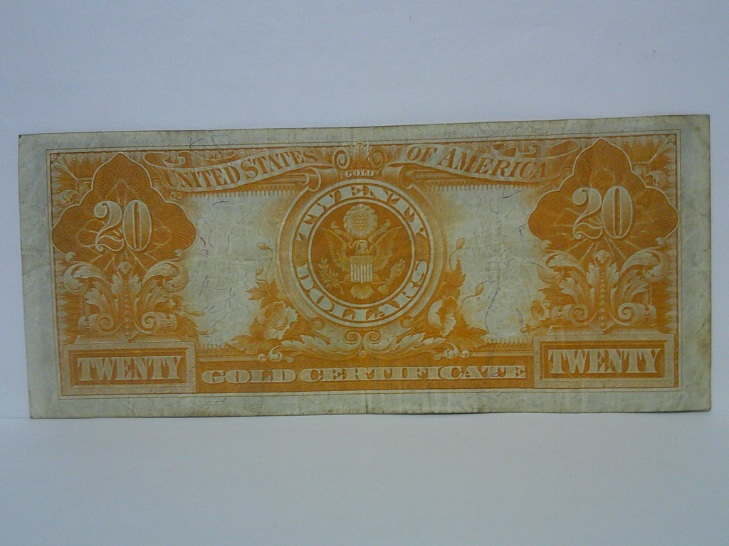 1922 $20 Gold Certificate