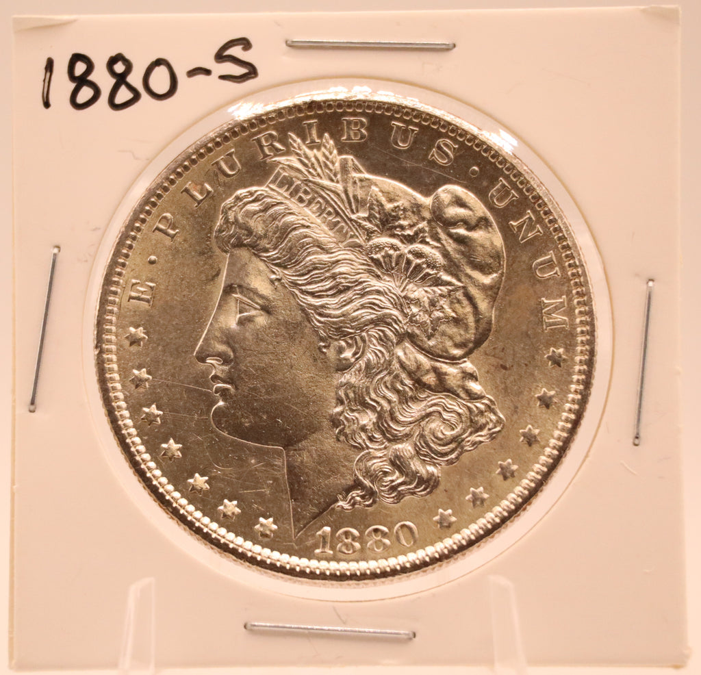 1880-S Morgan Silver Dollar