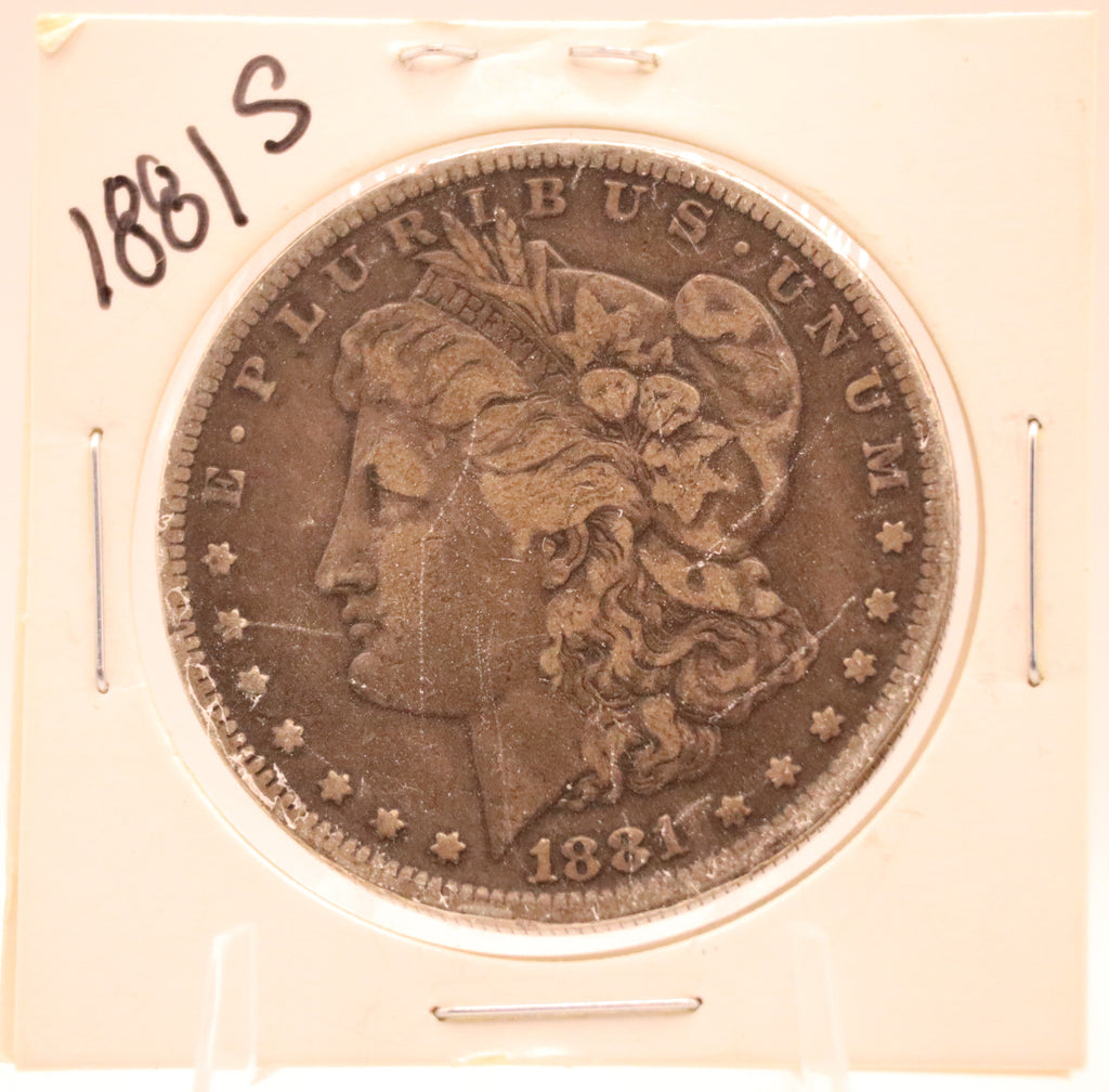 1881-S Morgan Silver Dollar