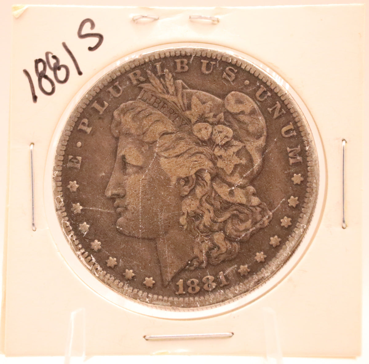 1881-S Morgan Silver Dollar