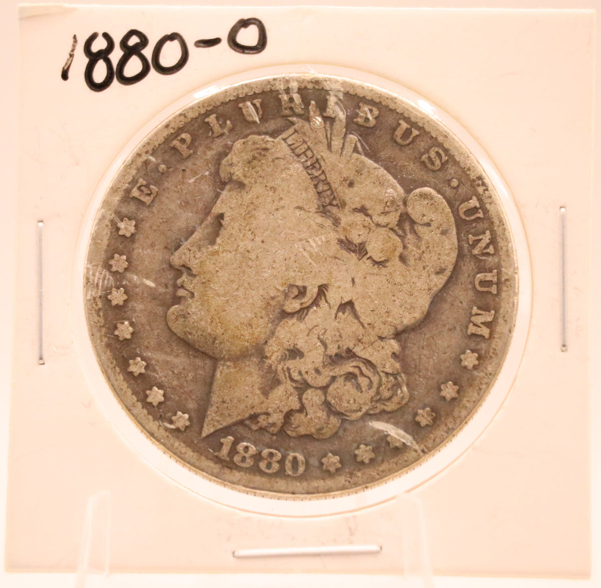 1880-O Morgan Silver Dollar