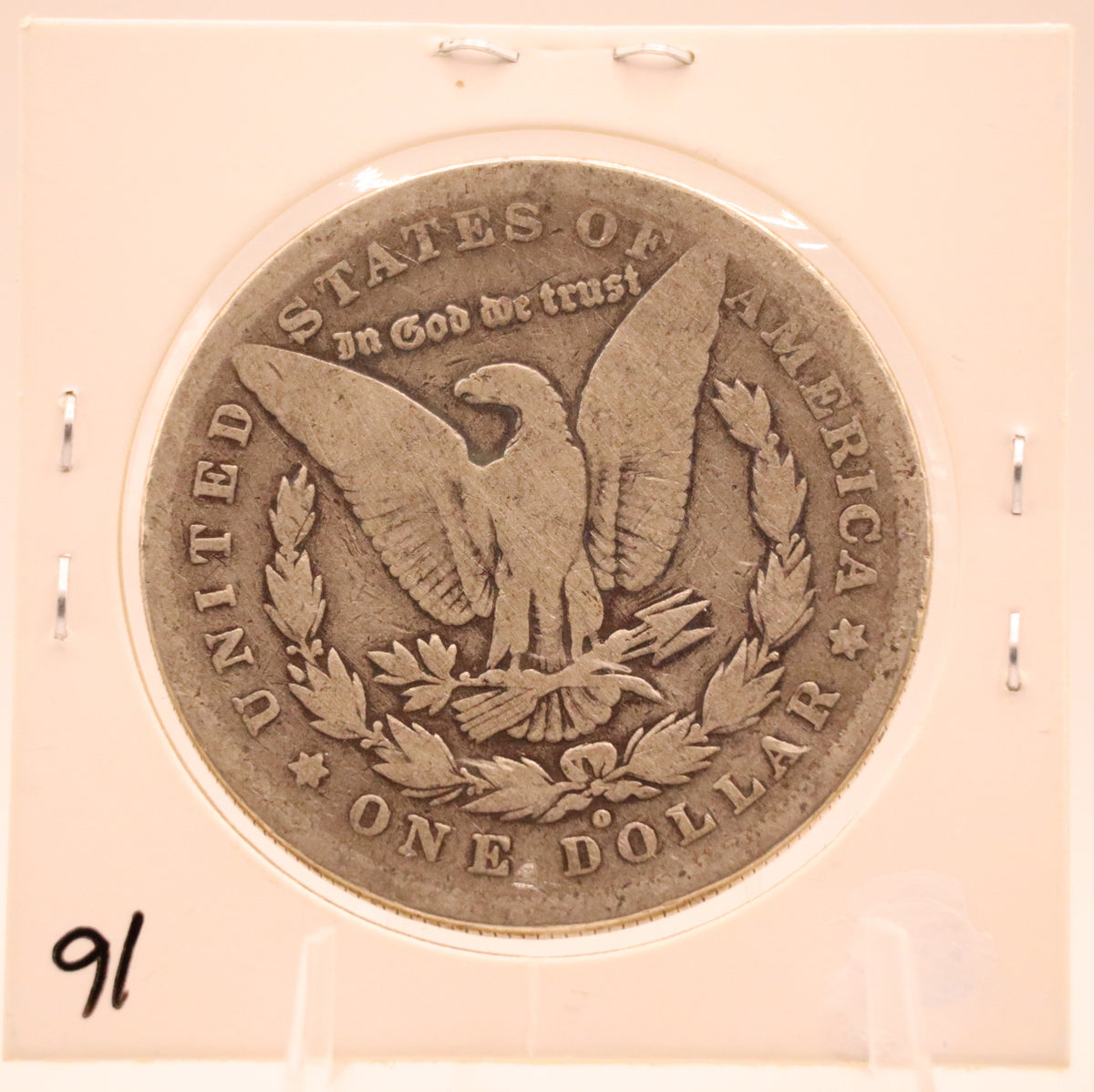 1880-O Morgan Silver Dollar