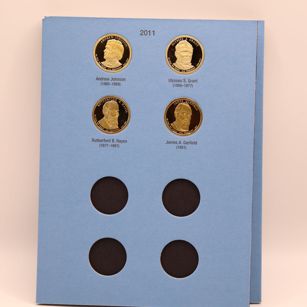 2007-2011 Presidential Dollars Proofs Complete Set 20 coins
