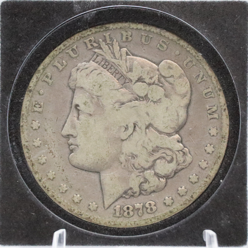 1878-CC Morgan Silver Dollar