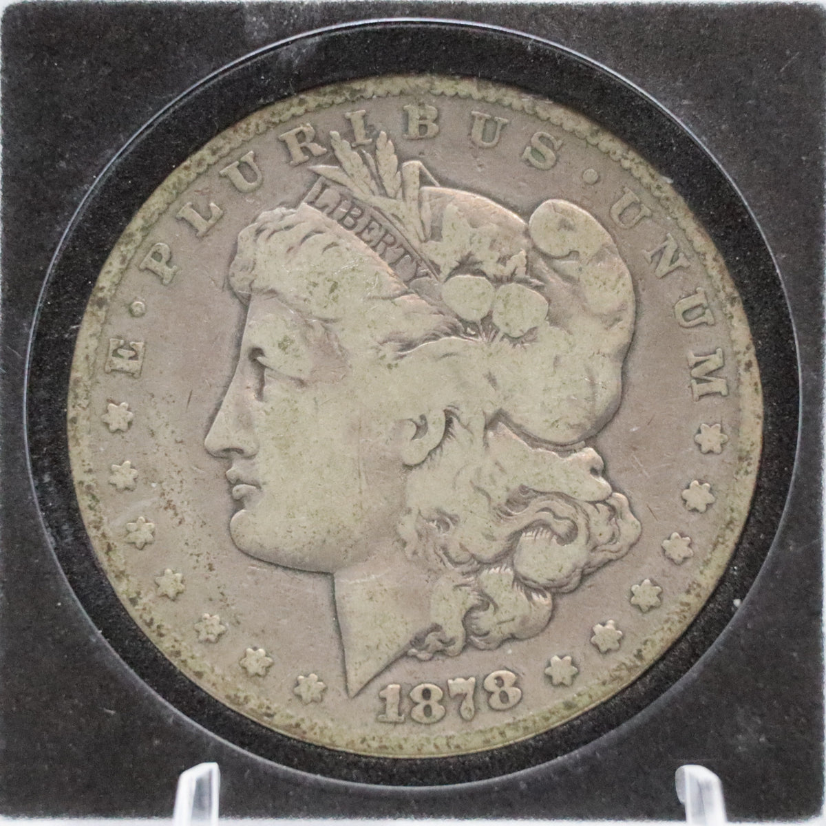 1878-CC Morgan Silver Dollar