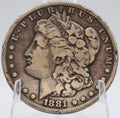 1881-CC Morgan Silver Dollar