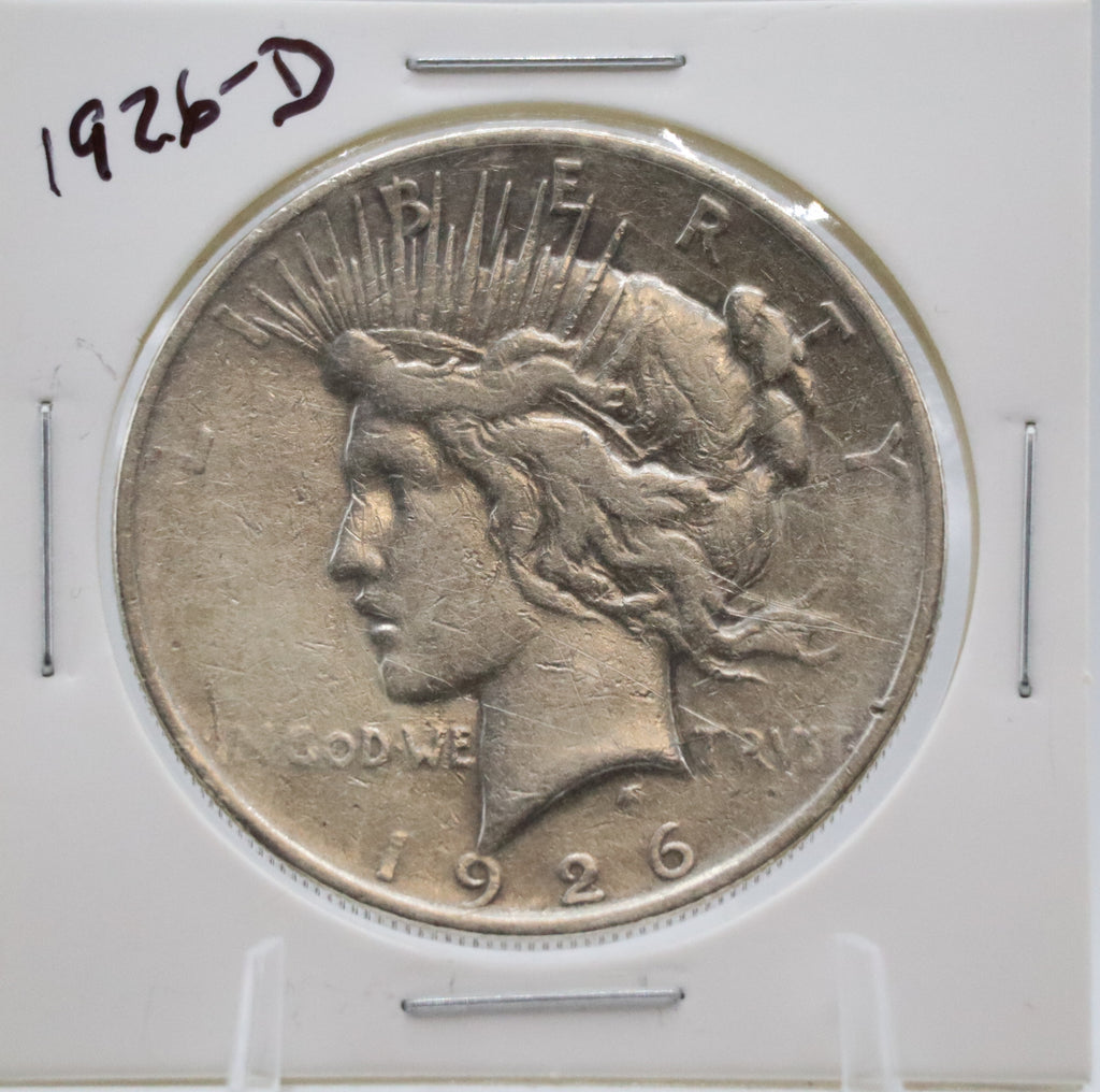 1926-D Peace Silver Dollar