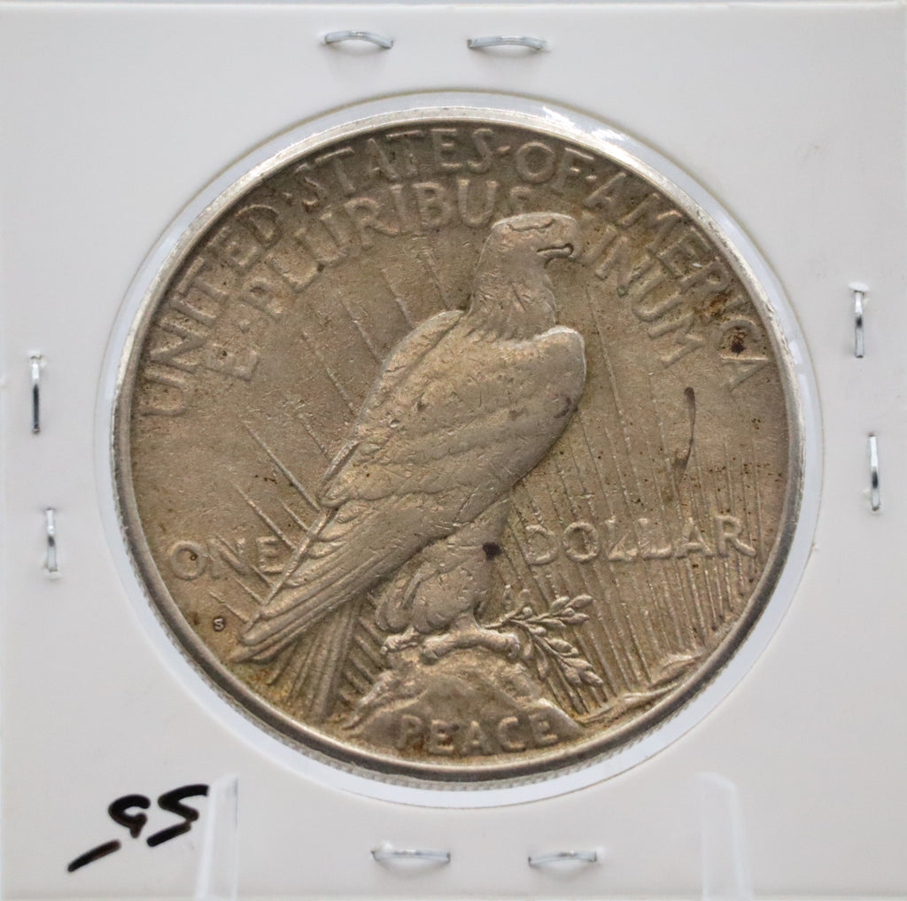 1925-S Peace Silver Dollar