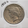 1924-S Peace Silver Dollar