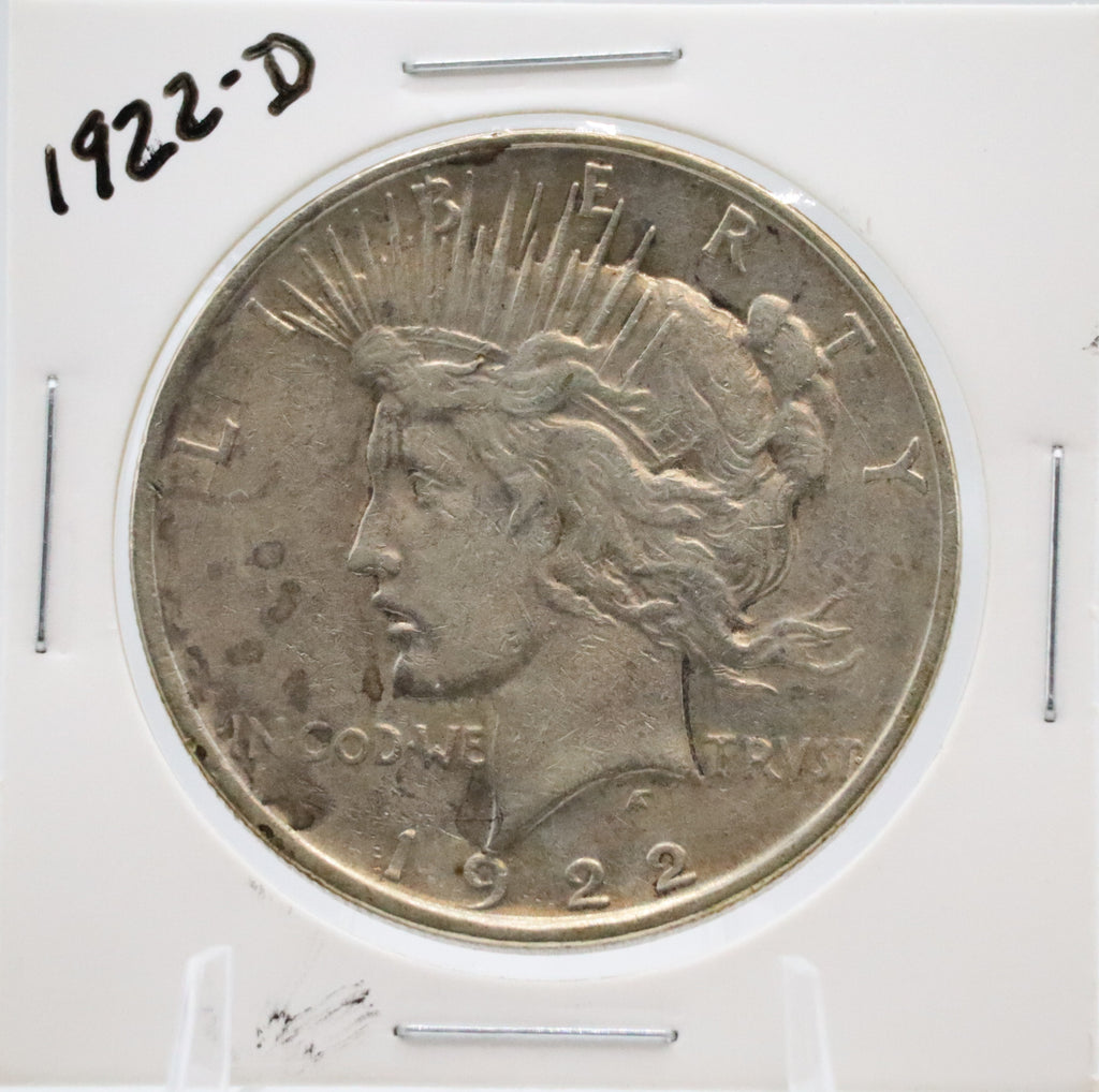 1922-D Peace Silver Dollar