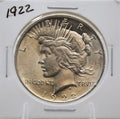 1922 Peace Silver Dollar