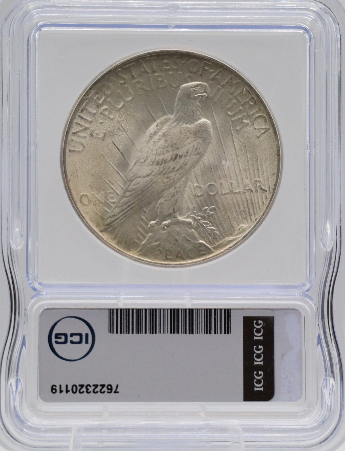 1923 Peace Silver Dollar ICG MS64
