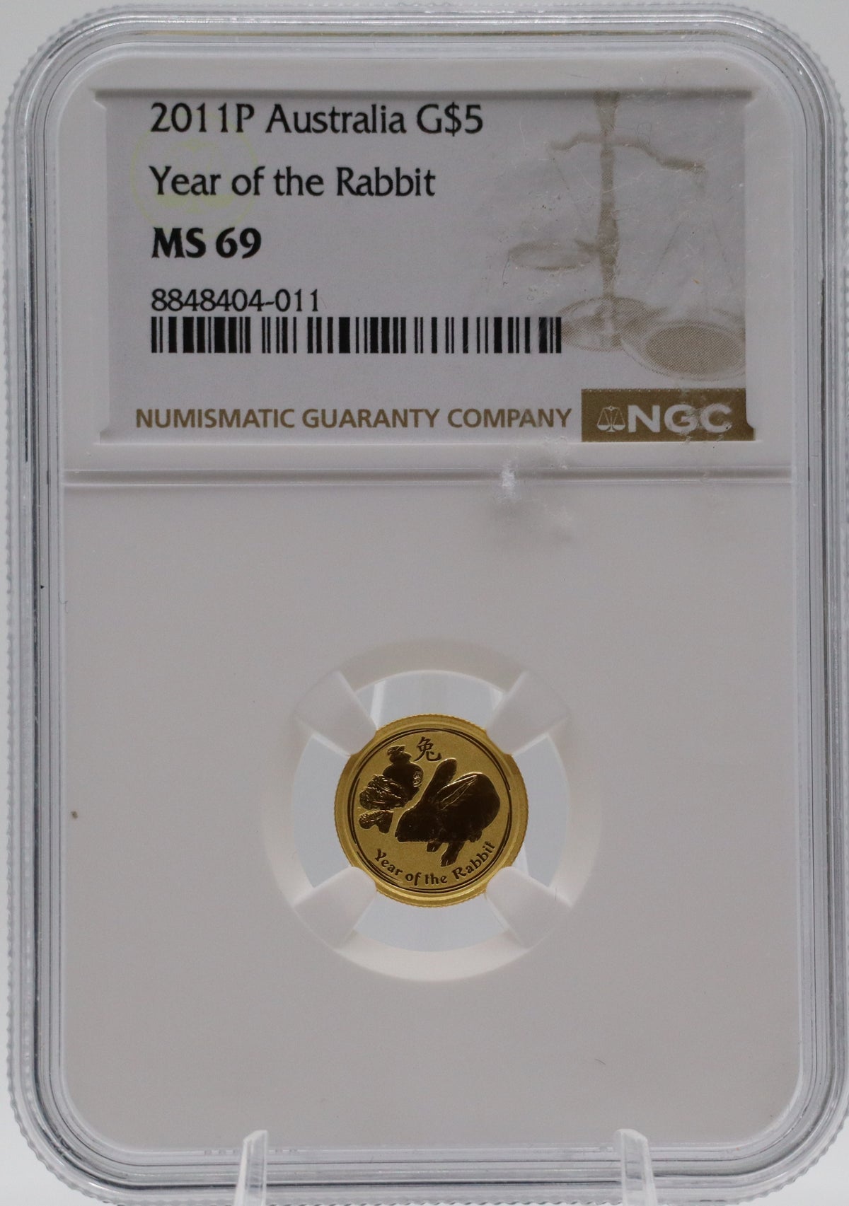 2011 P Australia G$5