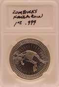 Zombucks Kangaruin 1oz .999 Silver Round